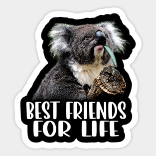 Koala Best Friends For Life Tee for Fans of Aussie Majesty Sticker